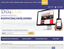 Tablet Screenshot of dyalcom.pl